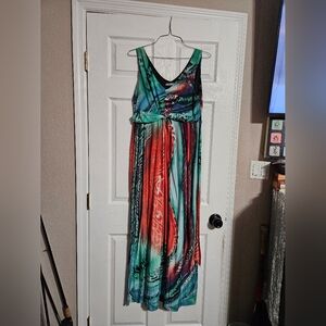 Multicolor Maxi Dress
